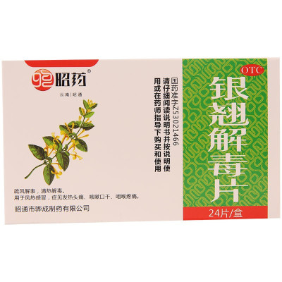 昭药银翘解毒片05g24s
